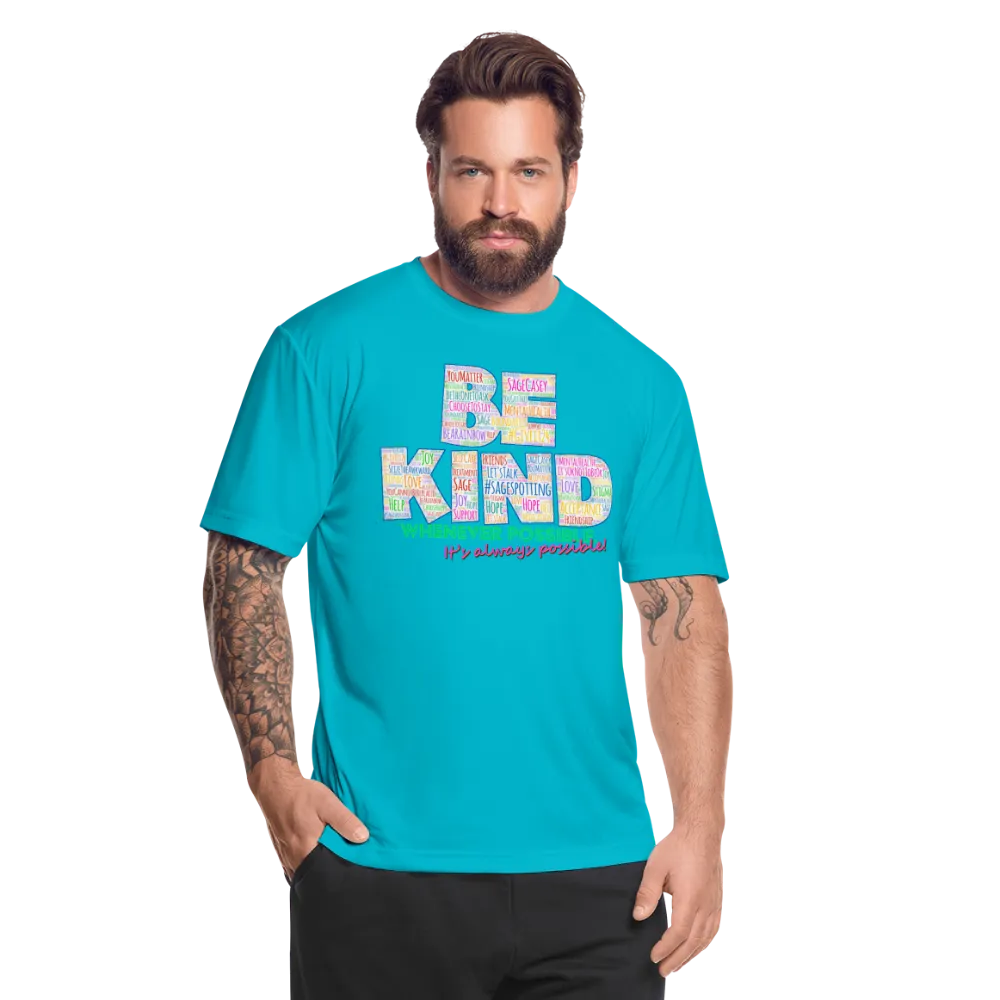 2024 BE KIND Men’s Moisture Wicking Performance T-Shirt