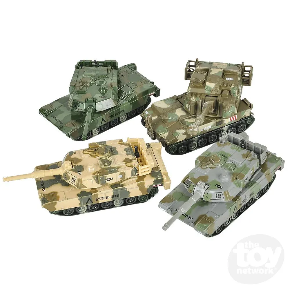 4.5" Die-Cast Pullback Tank