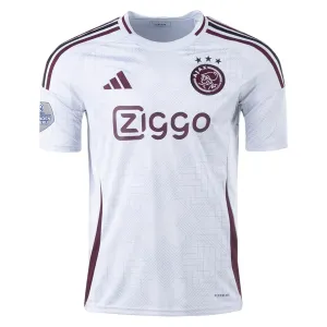 adidas Ajax Third Jersey 24/25 w/ Eredivisie Patch (Cool Grey)