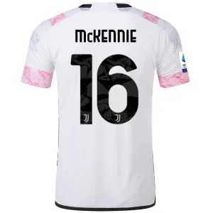 adidas Juventus Weston Mckennie Away Jersey w/ Serie A 23/24 (White)