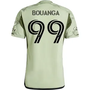 adidas LAFC Authentic Denis Bouanga Away Jersey w/ MLS   Apple TV   Ford Patches 24/25 (Magic Lime)