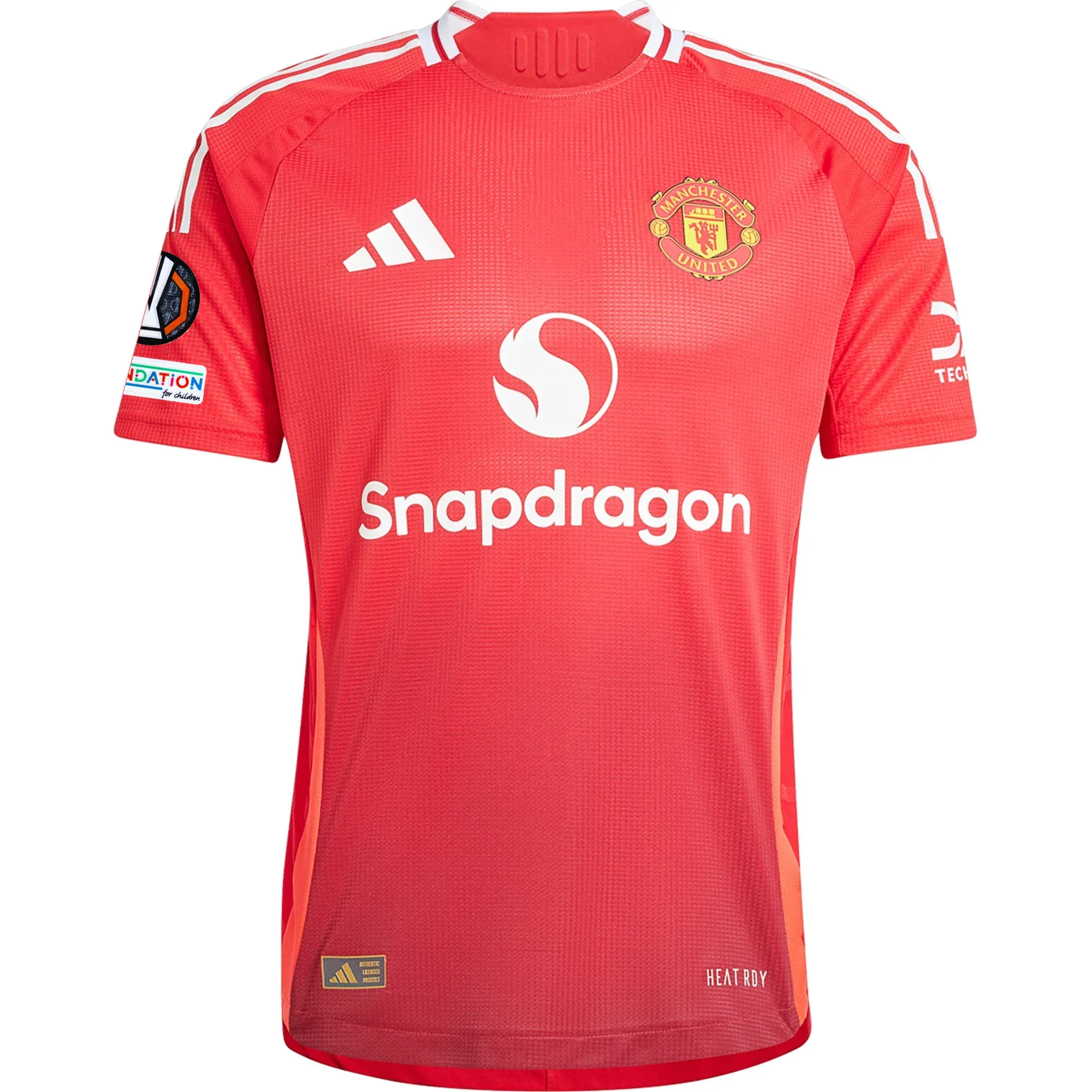 adidas Manchester United Authentic Harry Maguire Home Jersey w/ Europa League Patches 24/25 (MUFC Red/Bright Red)