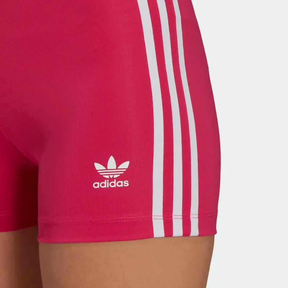 Adidas Women's Adicolor Classics Traceable Shorts - Real Magenta / White