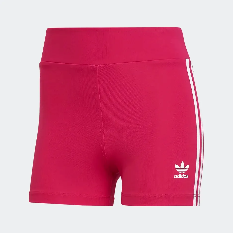 Adidas Women's Adicolor Classics Traceable Shorts - Real Magenta / White