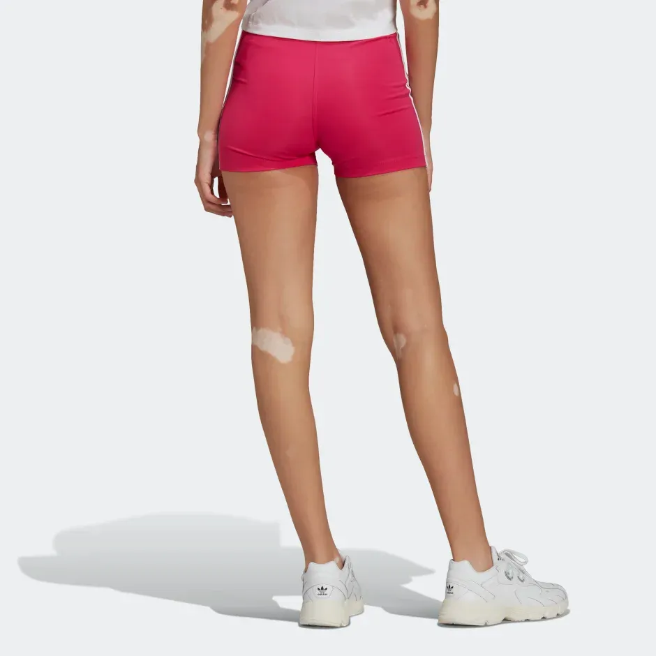 Adidas Women's Adicolor Classics Traceable Shorts - Real Magenta / White