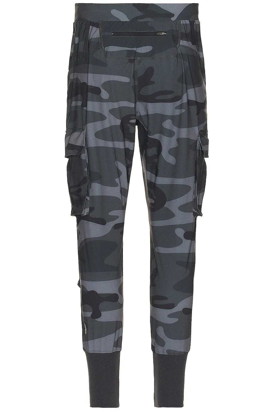 Asrv Tetra-Lite Cargo High Rib Joggers, Black Camo