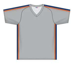 Athletic Knit (AK) Custom ZBA12-NYM6047 NY Mets Grey Sublimated Baseball Jersey