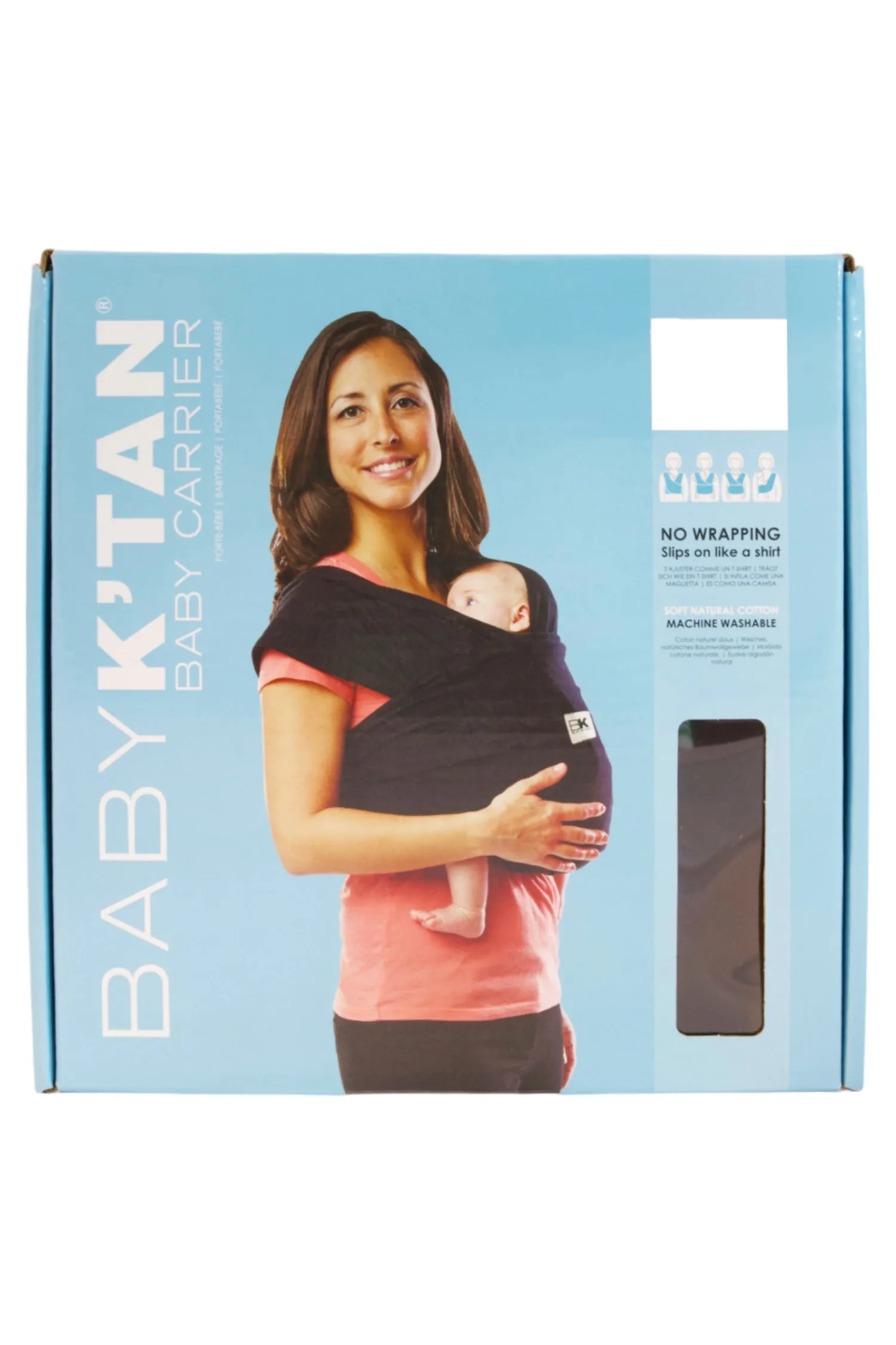 Baby K'tan Original Baby Carrier - Black - S