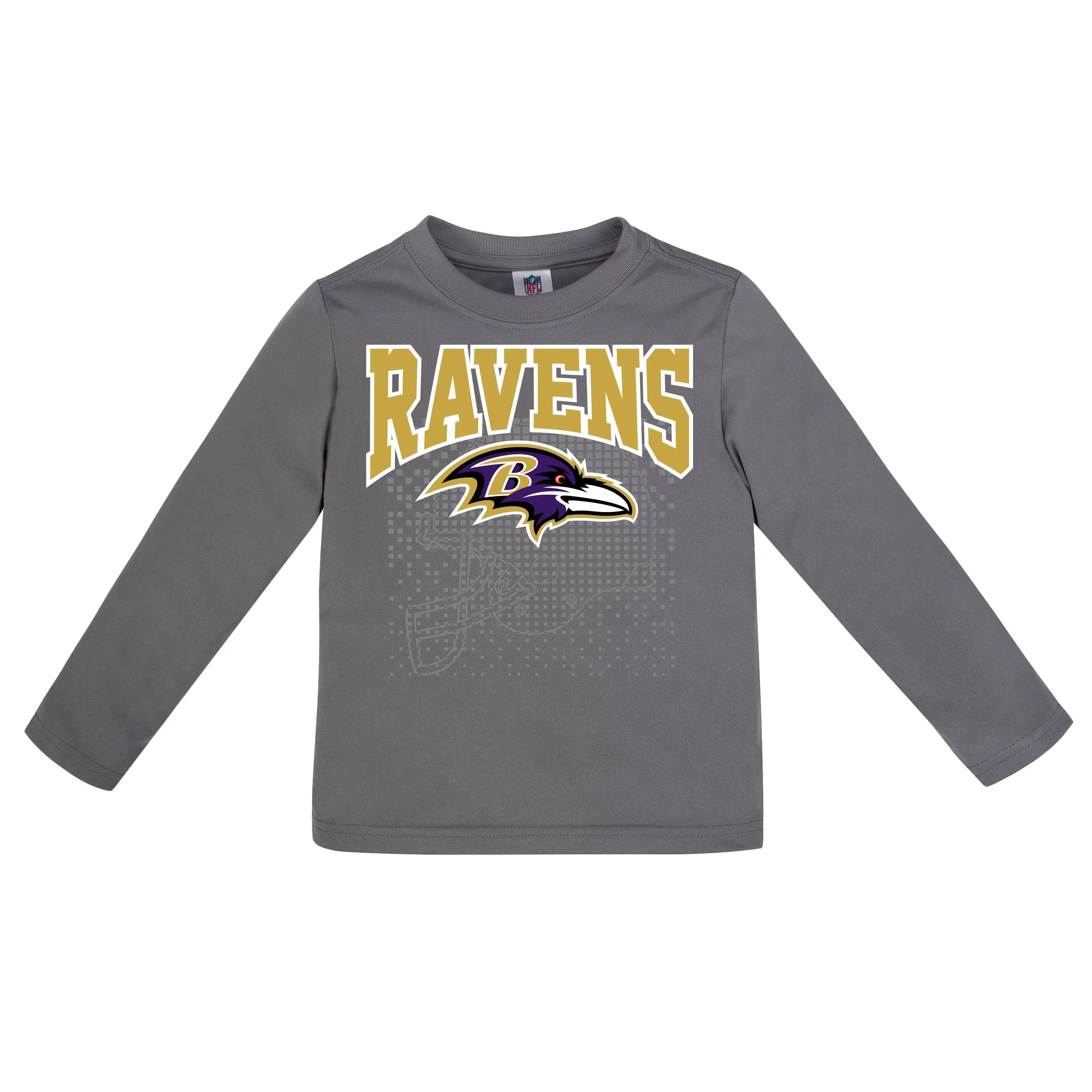 Baltimore Ravens Boys Long Sleeve Tee Shirt