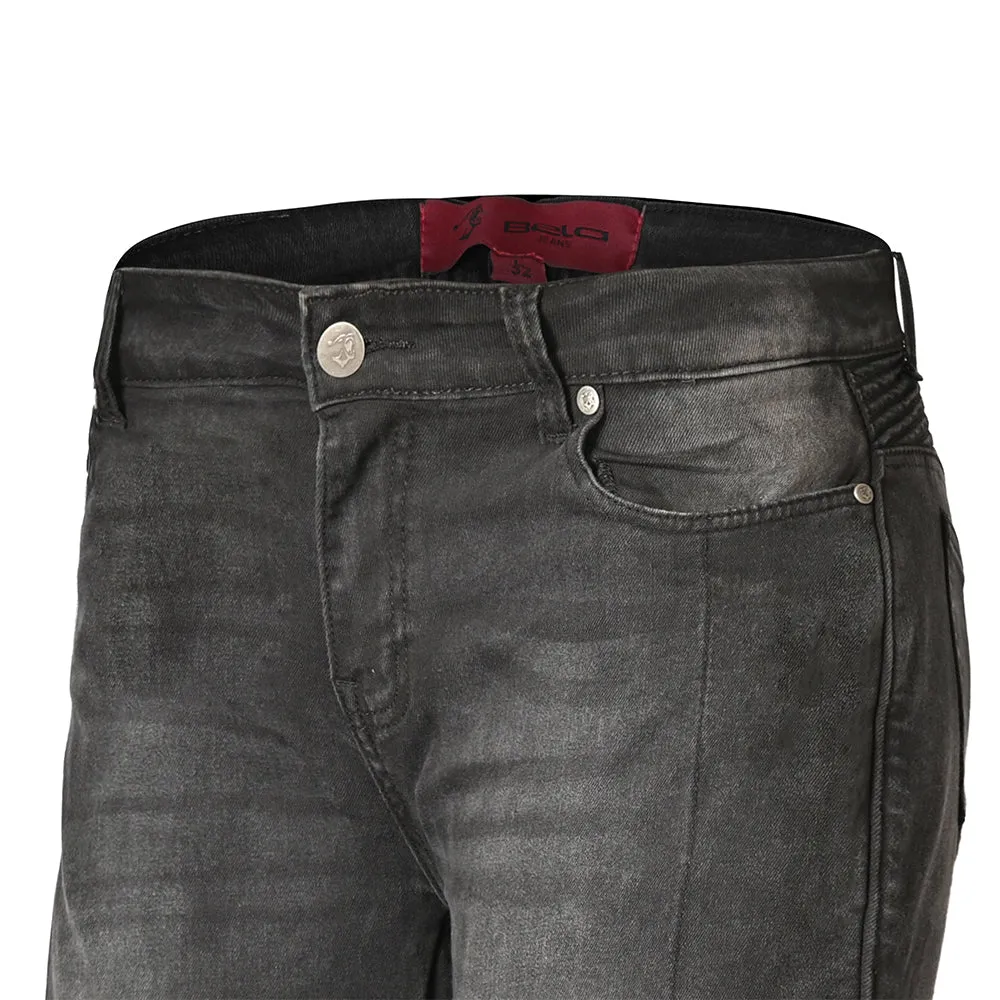 Bela Street Armure Jeans for Bikers Black