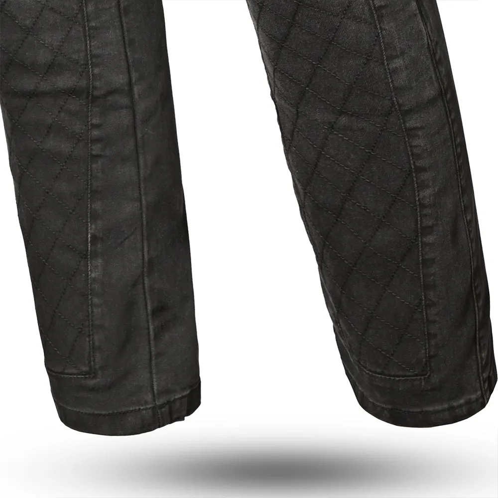 Bela Street Armure Jeans for Bikers Black