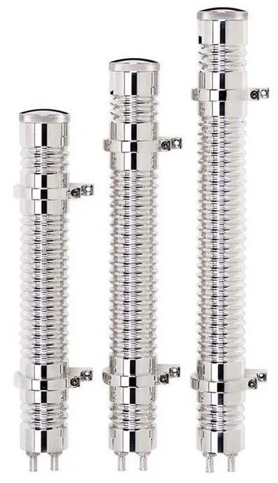 Billet Overflow Tank, Ribbed 10oz., Barb BS77213