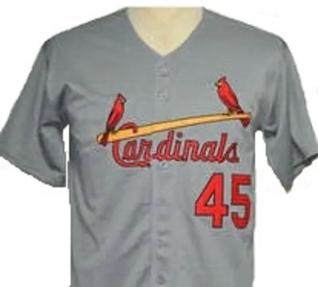 Bob Gibson Saint Louis Cardinals Throwback Road Jersey