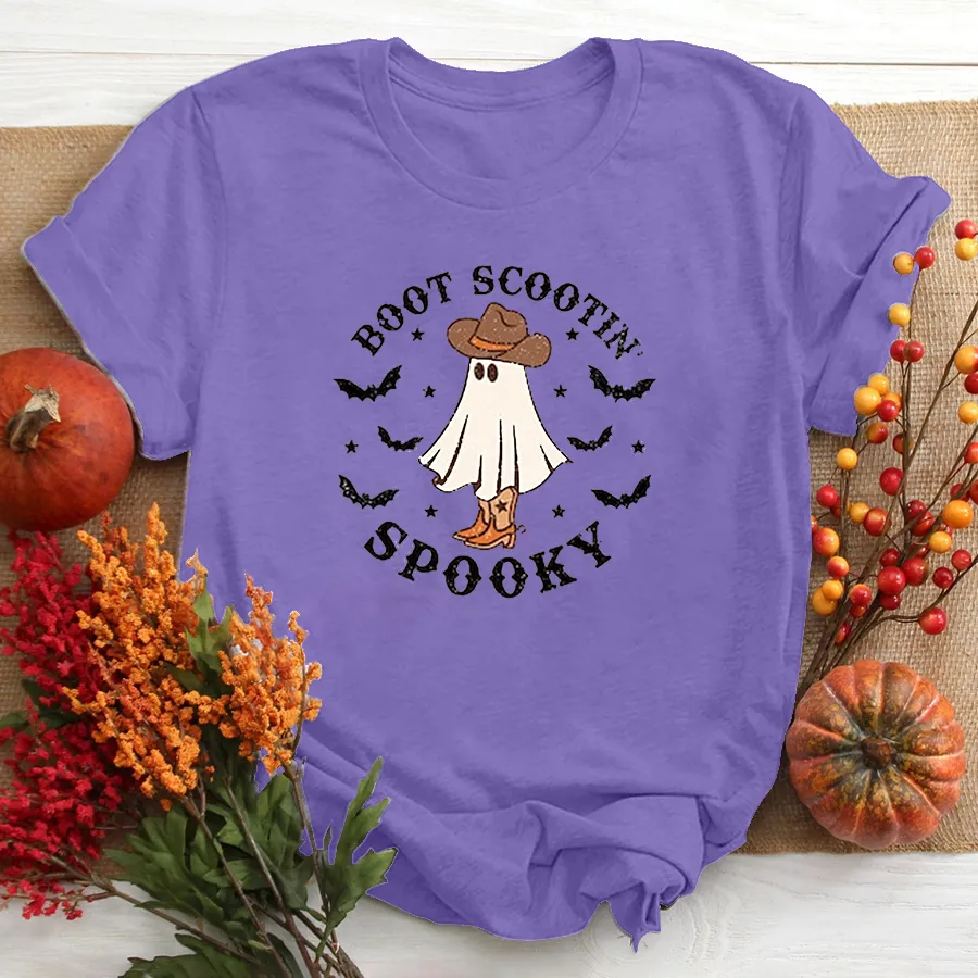 Boot Scootin Spooky Sweatshirt, Hallowween T - Shirt