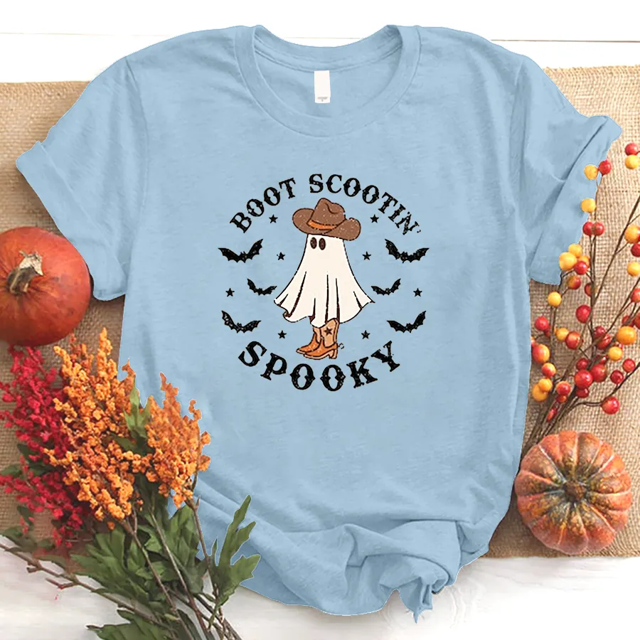 Boot Scootin Spooky Sweatshirt, Hallowween T - Shirt