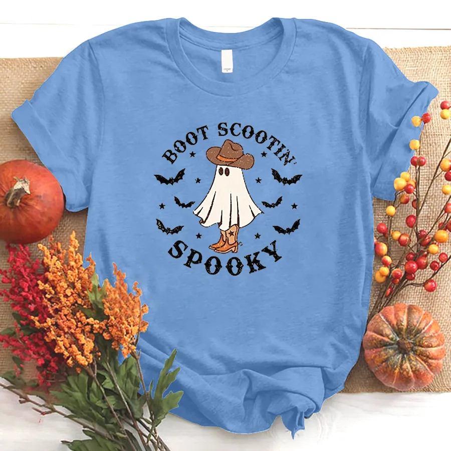 Boot Scootin Spooky Sweatshirt, Hallowween T - Shirt