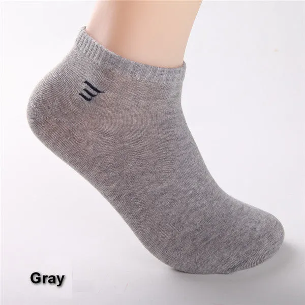 Brand Men's Socks Spring Summer 100% Cotton Boat Socks Man Casual Ankle Socks Male Fashion Low Socks 6pairs/lot