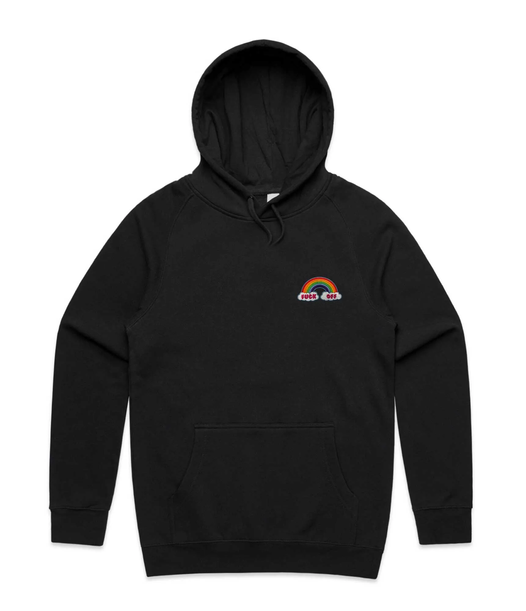 BSO Embroidered Unisex Hoodie - Fuck Off