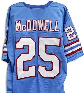 Bubba McDowell Houston Oilers Throwback Football Jersey