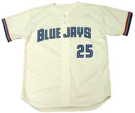 Carlos Delgado 2001 Toronto Blue Jays Throwback Jersey