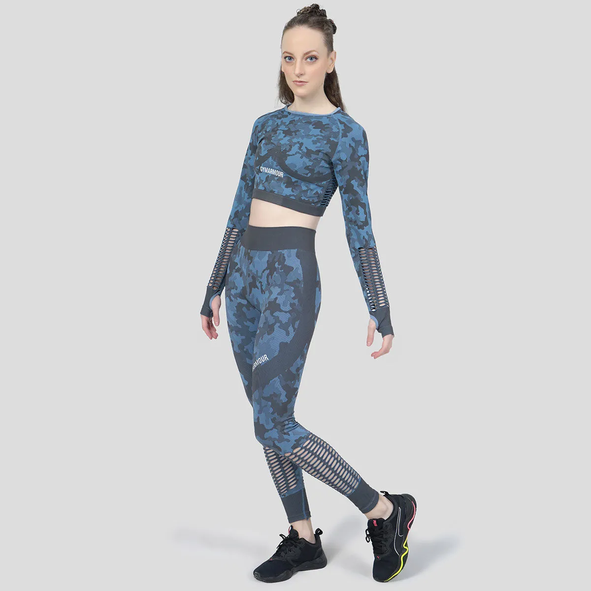 Combat Leggings (Blue Shade)