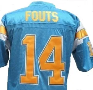 Dan Fouts San Diego Chargers Throwback Football Jersey