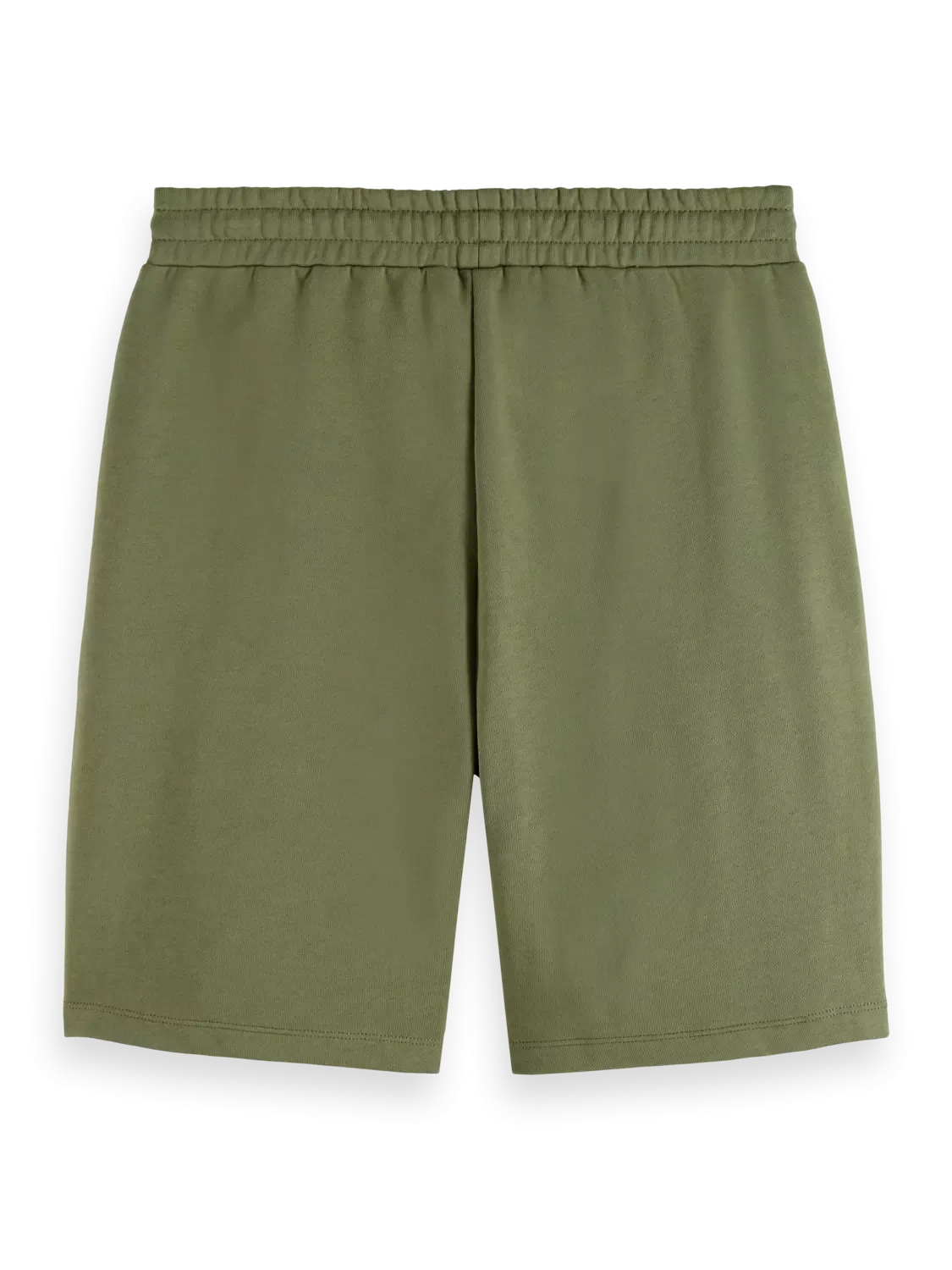 Essential Logo Badge Sweat Shorts (Olive) - 178387_300