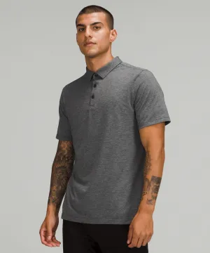 Evolution Lululemon Short Sleeve Polo Shirt, Black