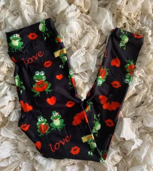 Frog love leggings