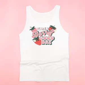 Have a Berry Good Day - Unisex Jersey Tank