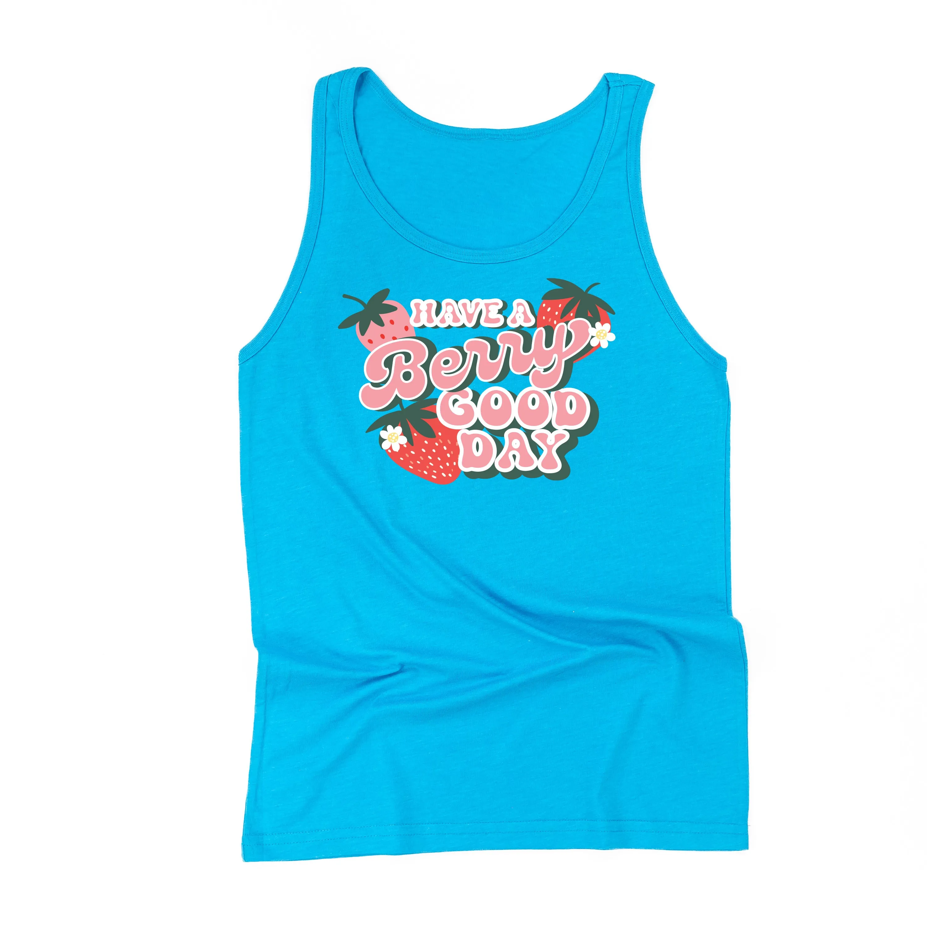 Have a Berry Good Day - Unisex Jersey Tank