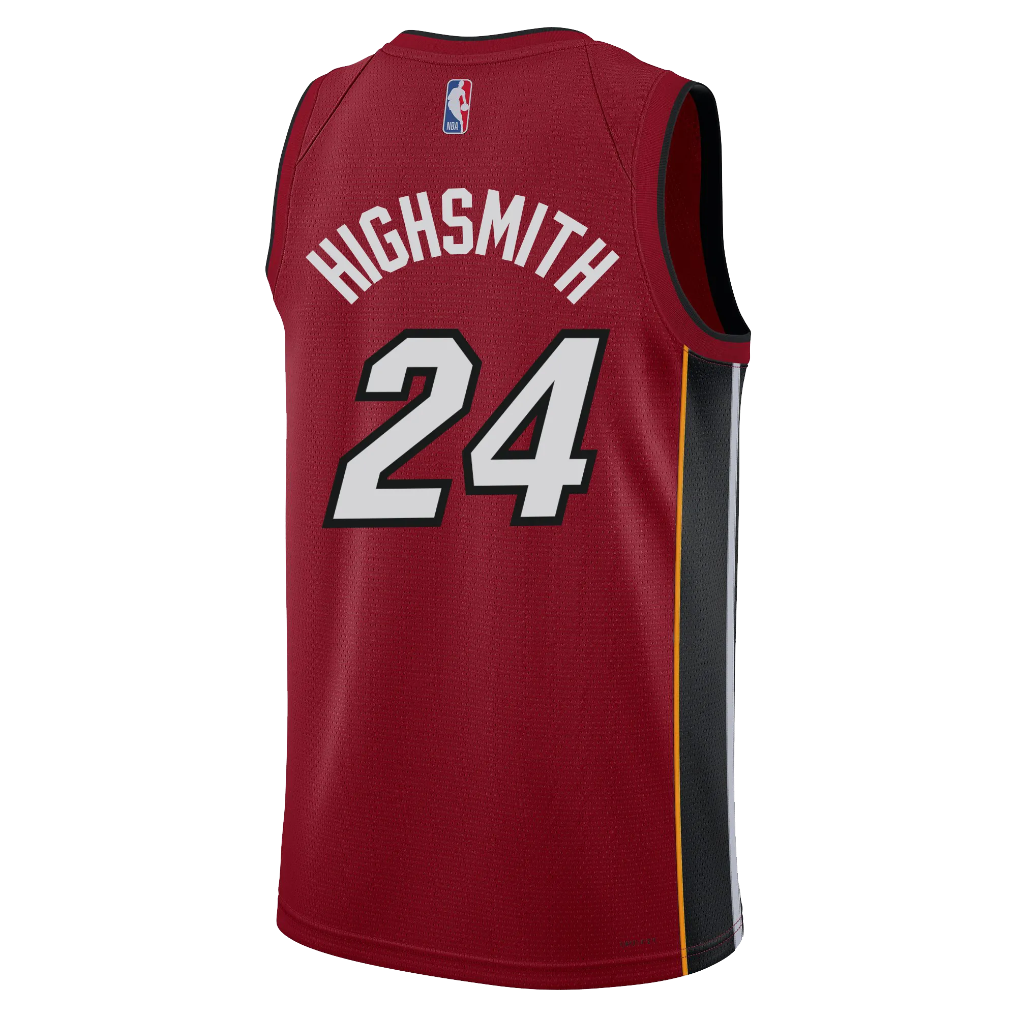 Haywood Highsmith Nike Jordan Brand Miami HEAT Statement Red Swingman Jersey