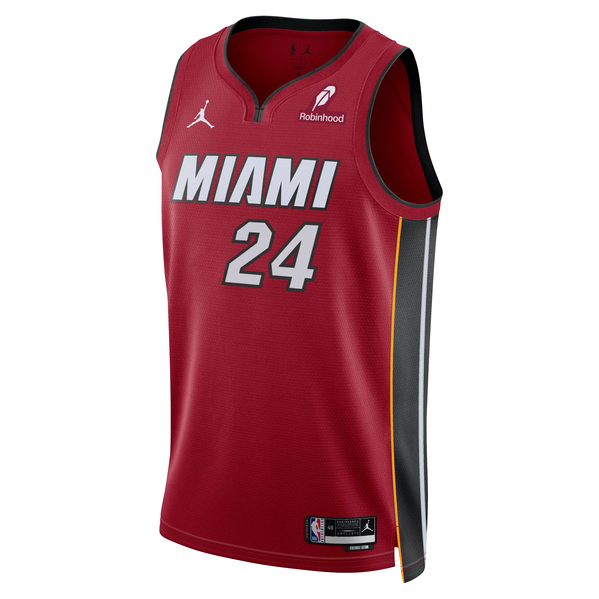 Haywood Highsmith Nike Jordan Brand Miami HEAT Statement Red Swingman Jersey