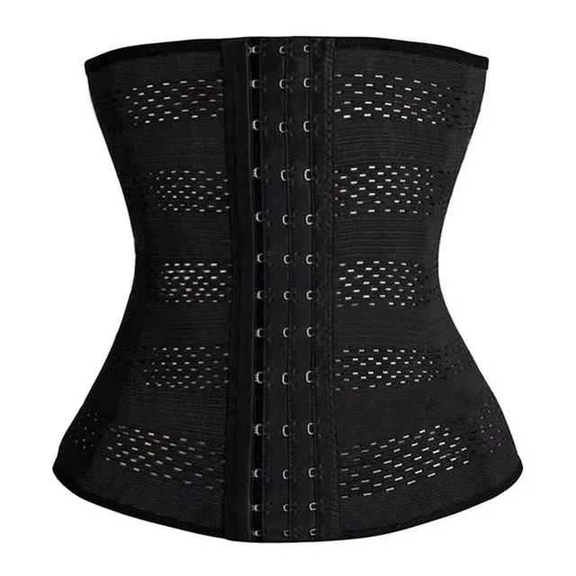 Hot New Women Body Shaper Latex Waist Cincher Tummy Girdle Corset Shapewear Slimming Underbust Control Belt Waist Trainer