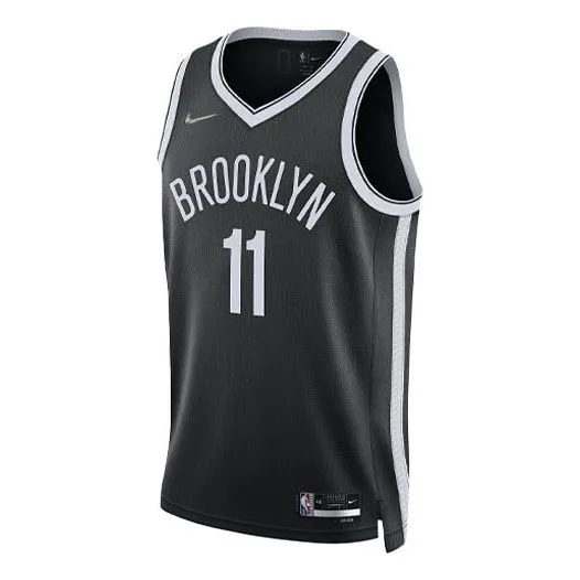 Jersey Men's Nike NBA Retro Basketball Jersey/Vest SW Fan Edition Brooklyn Nets Kyrie Irving No. 11 Black, black