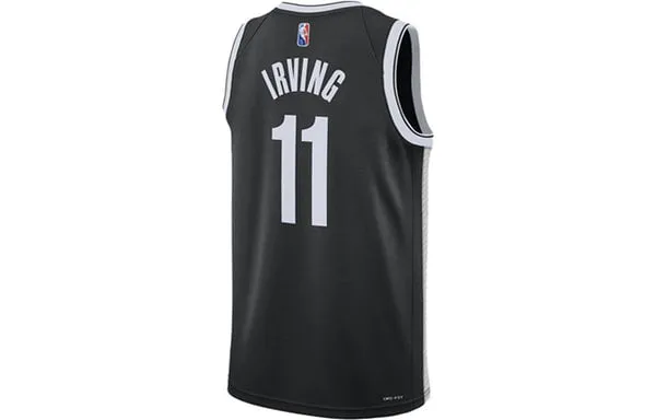 Jersey Men's Nike NBA Retro Basketball Jersey/Vest SW Fan Edition Brooklyn Nets Kyrie Irving No. 11 Black, black