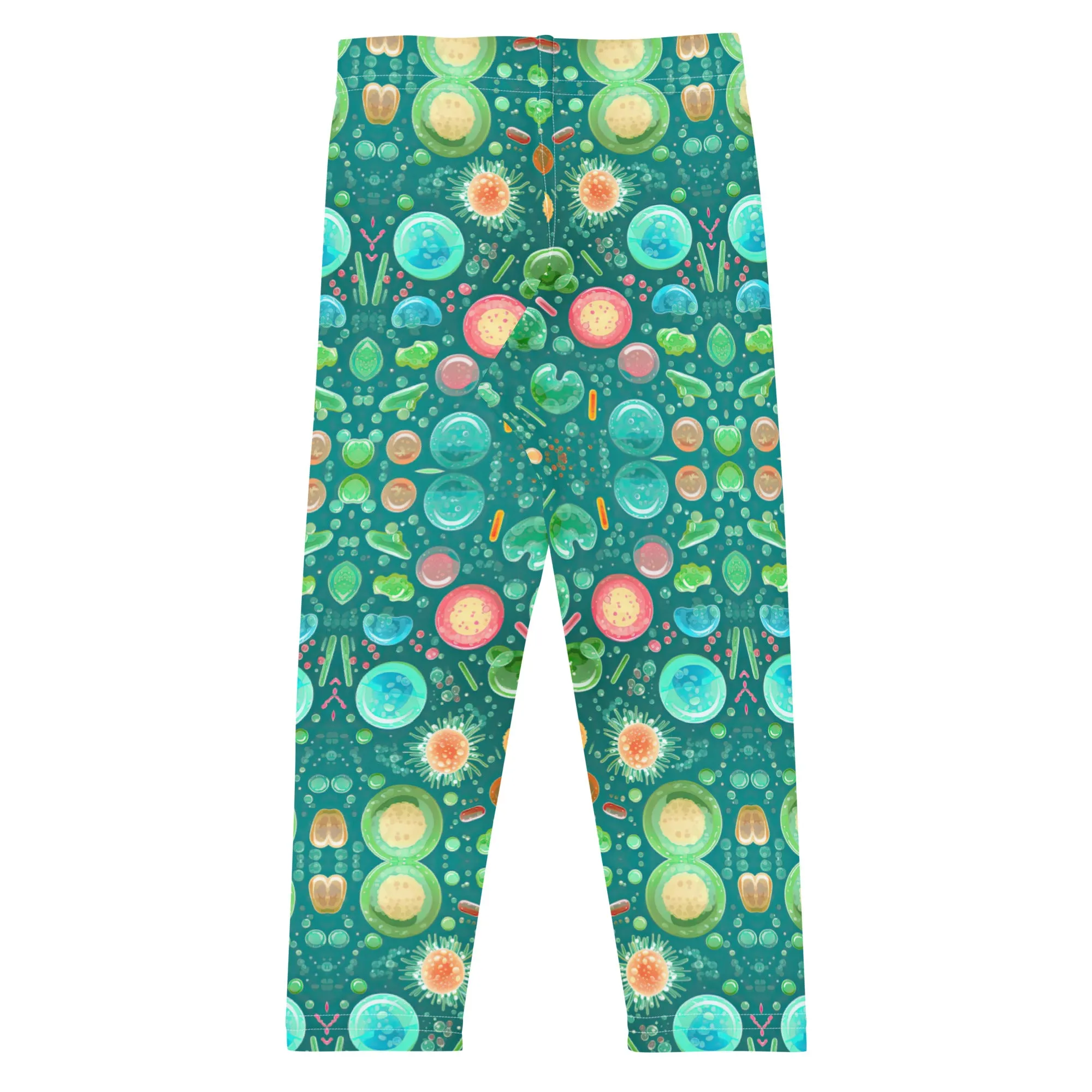 Kid's Leggings Tiny Green Buddies