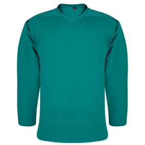 Kobe 5400 Teal Mid Weight Pro Knit Practice Hockey Jersey