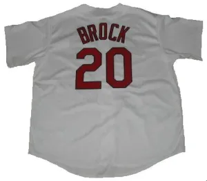 Lou Brock St. Louis Cardinals Jersey