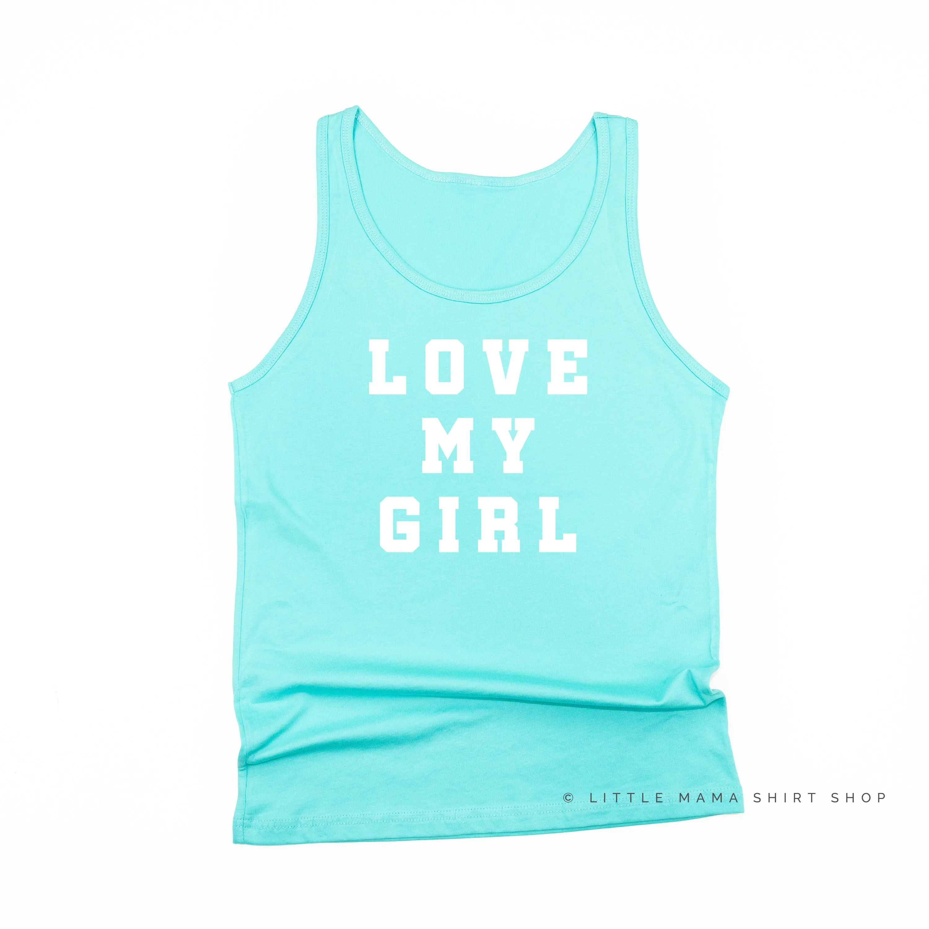 LOVE MY GIRL - Unisex Jersey Tank