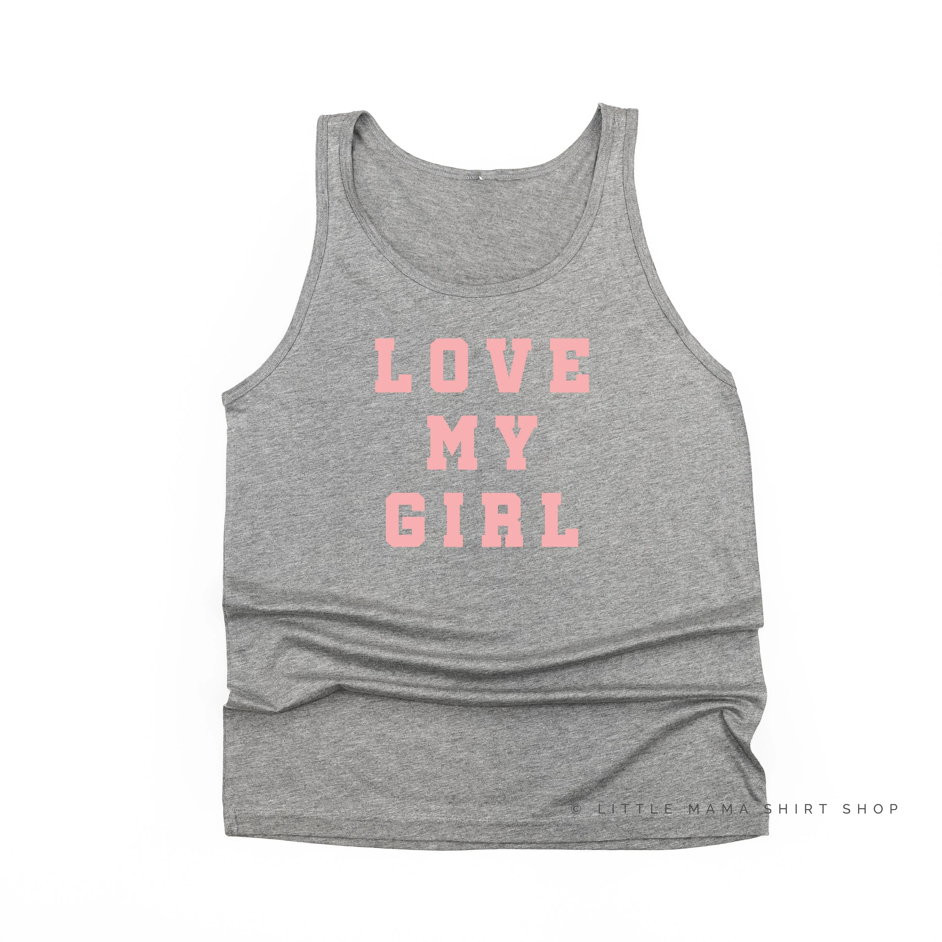 LOVE MY GIRL - Unisex Jersey Tank