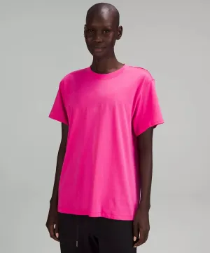 Lululemon All Yours Cotton T-shirt, pink