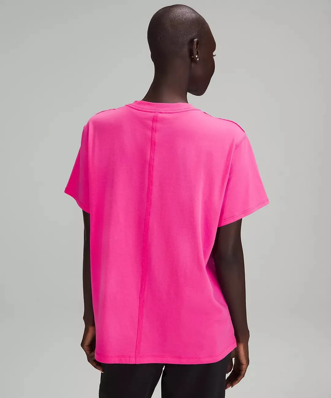 Lululemon All Yours Cotton T-shirt, pink