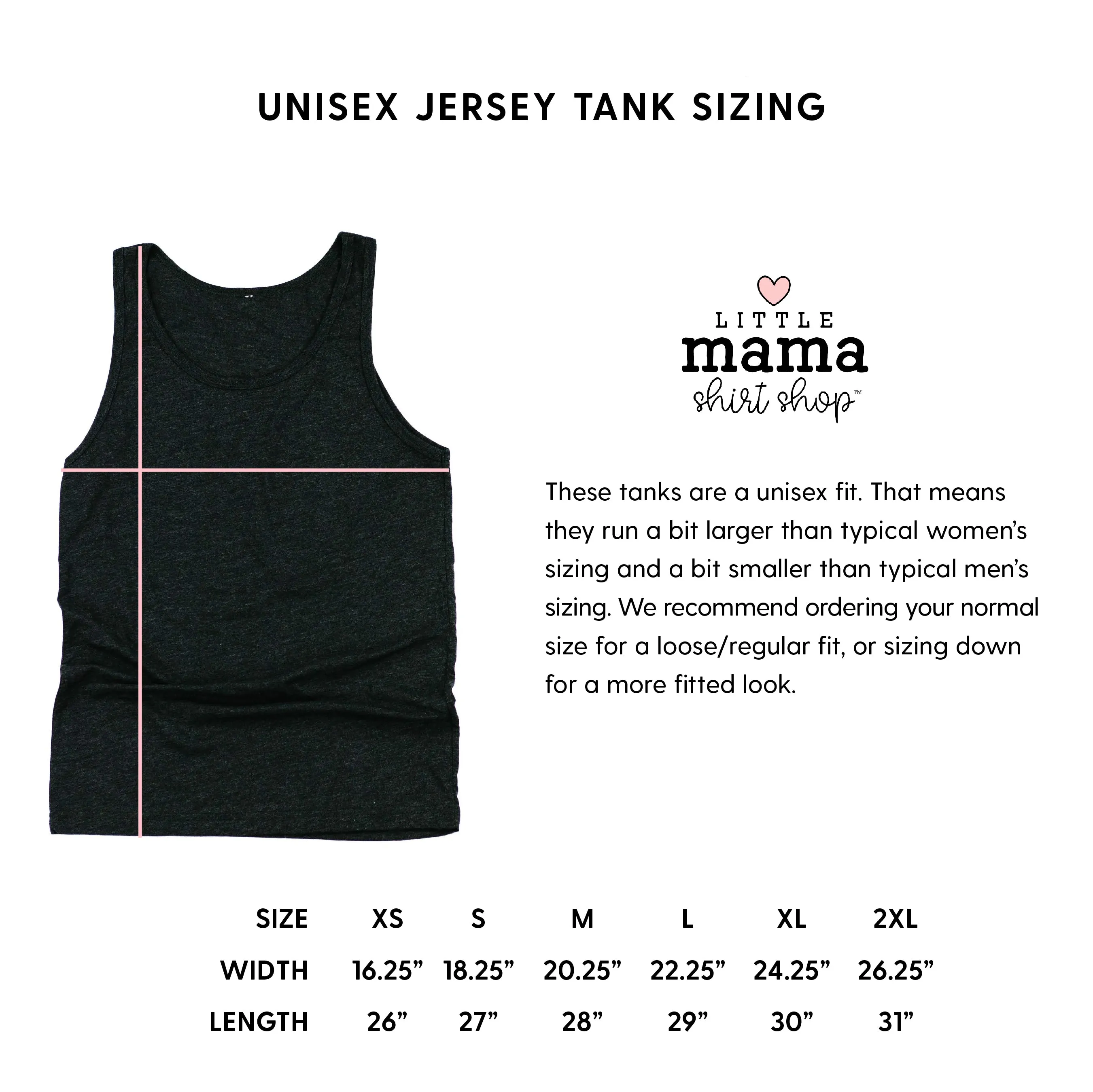 Mama Co - Pocket Design - Unisex Jersey Tank