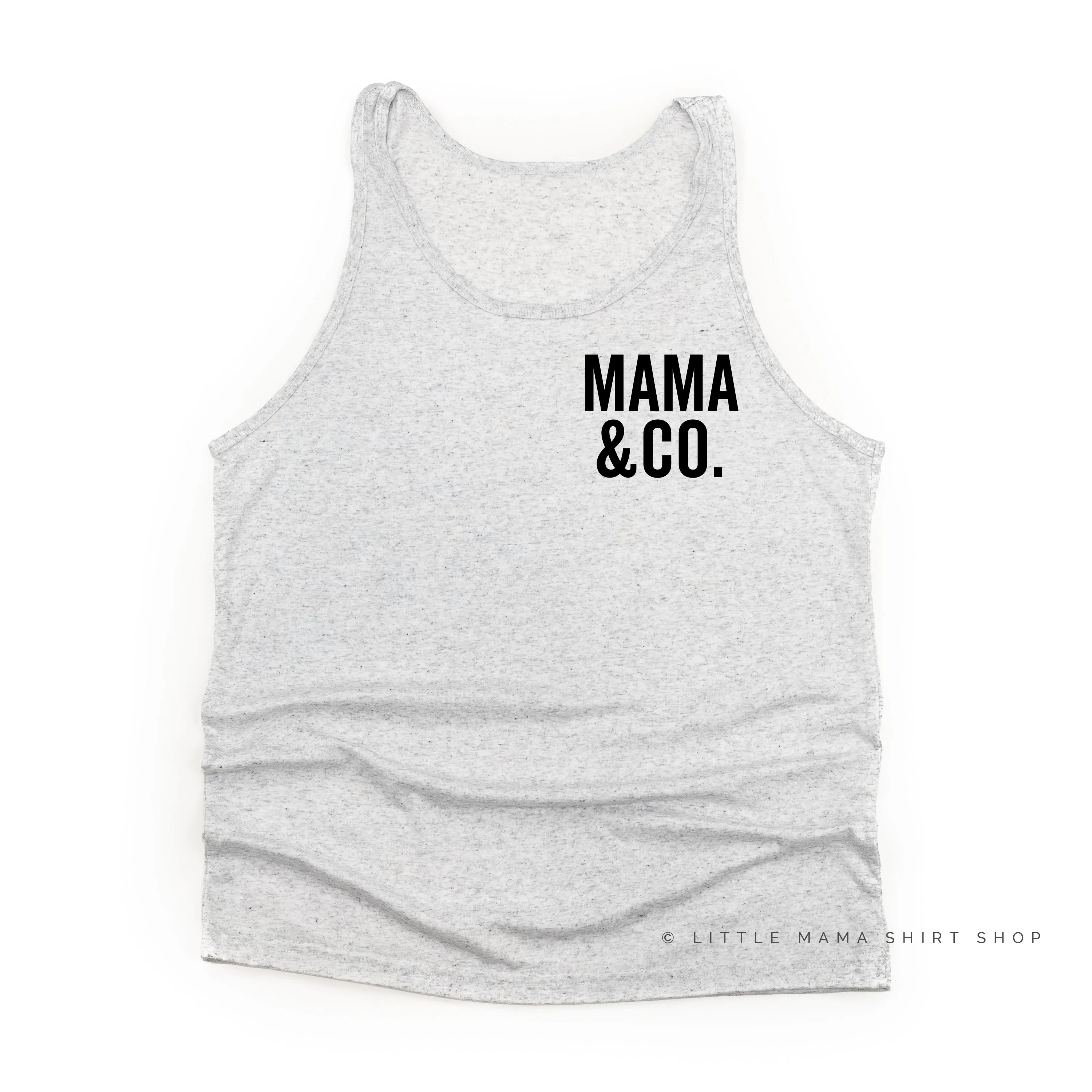 Mama Co - Pocket Design - Unisex Jersey Tank