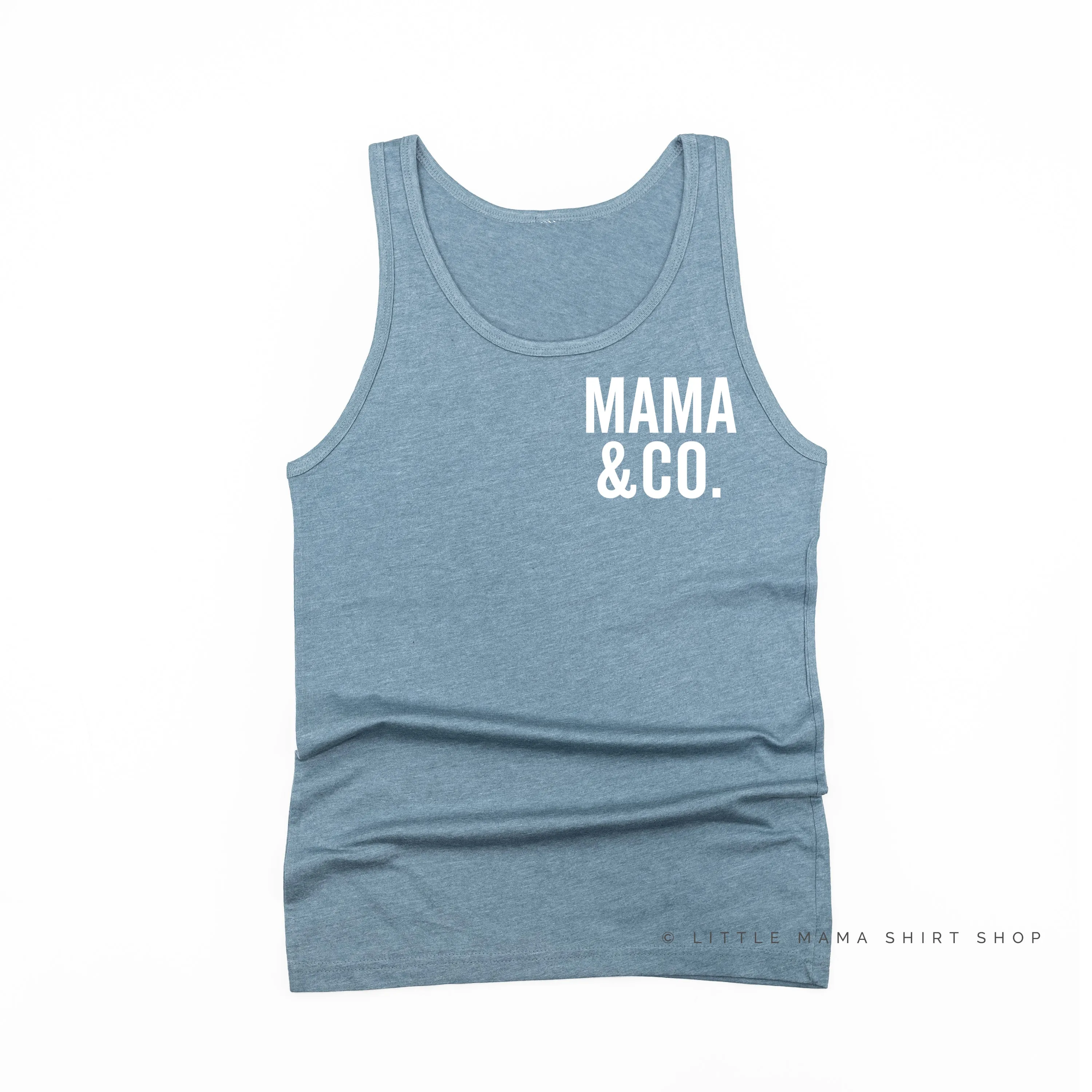 Mama Co - Pocket Design - Unisex Jersey Tank