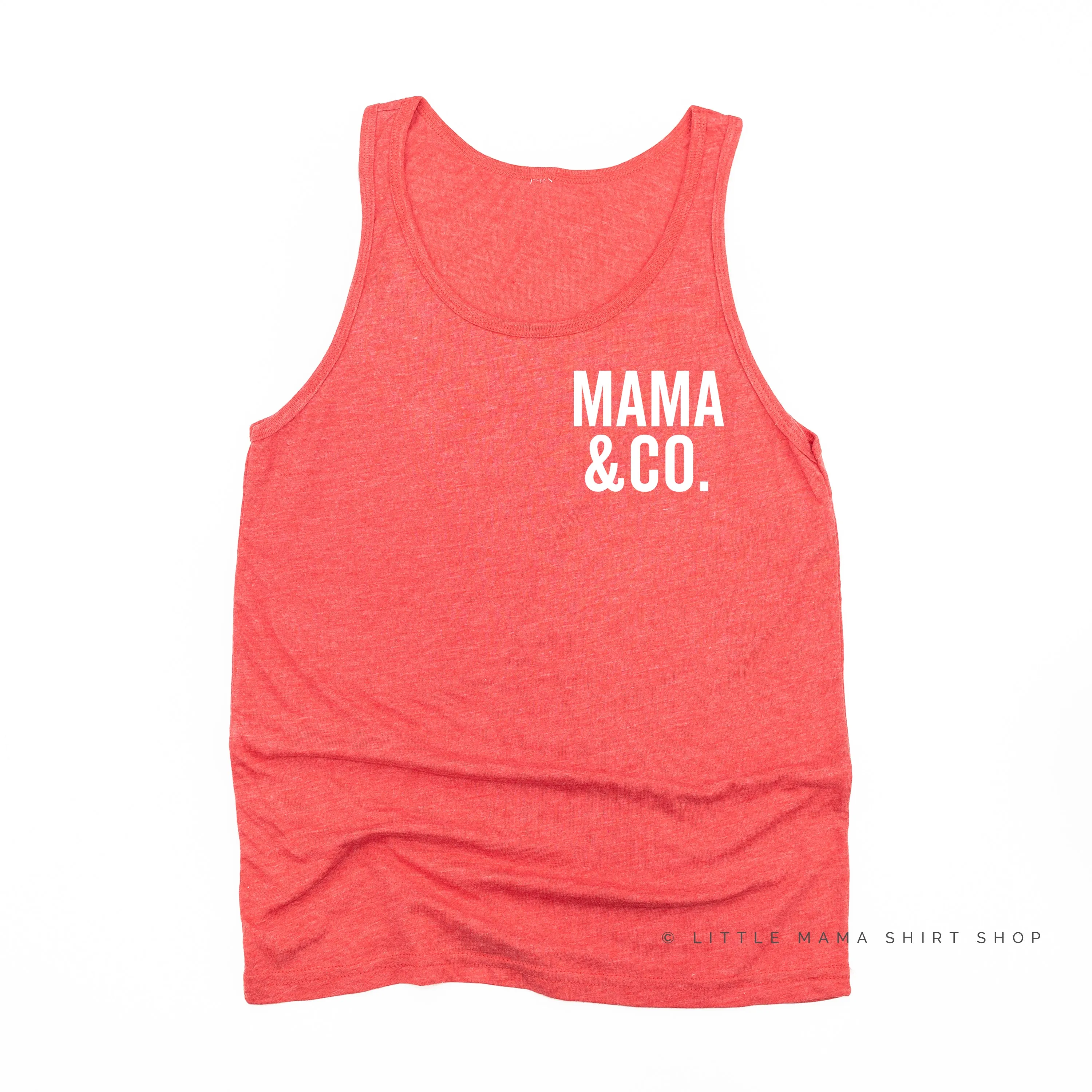 Mama Co - Pocket Design - Unisex Jersey Tank