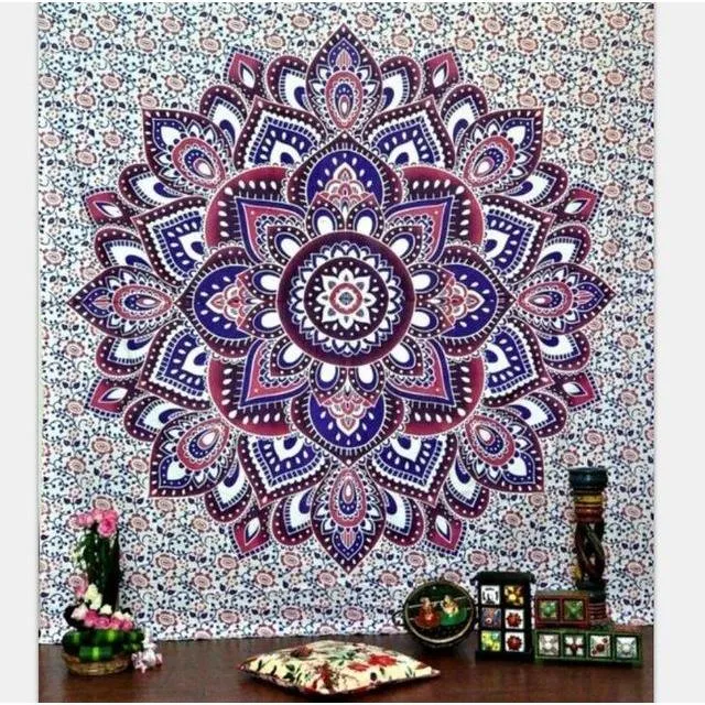 Mandala Yoga Tapestry