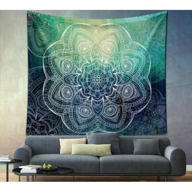 Mandala Yoga Tapestry