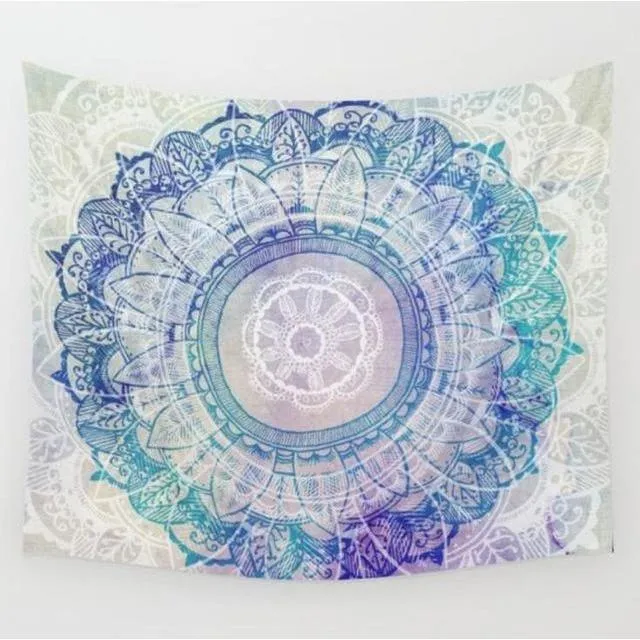 Mandala Yoga Tapestry